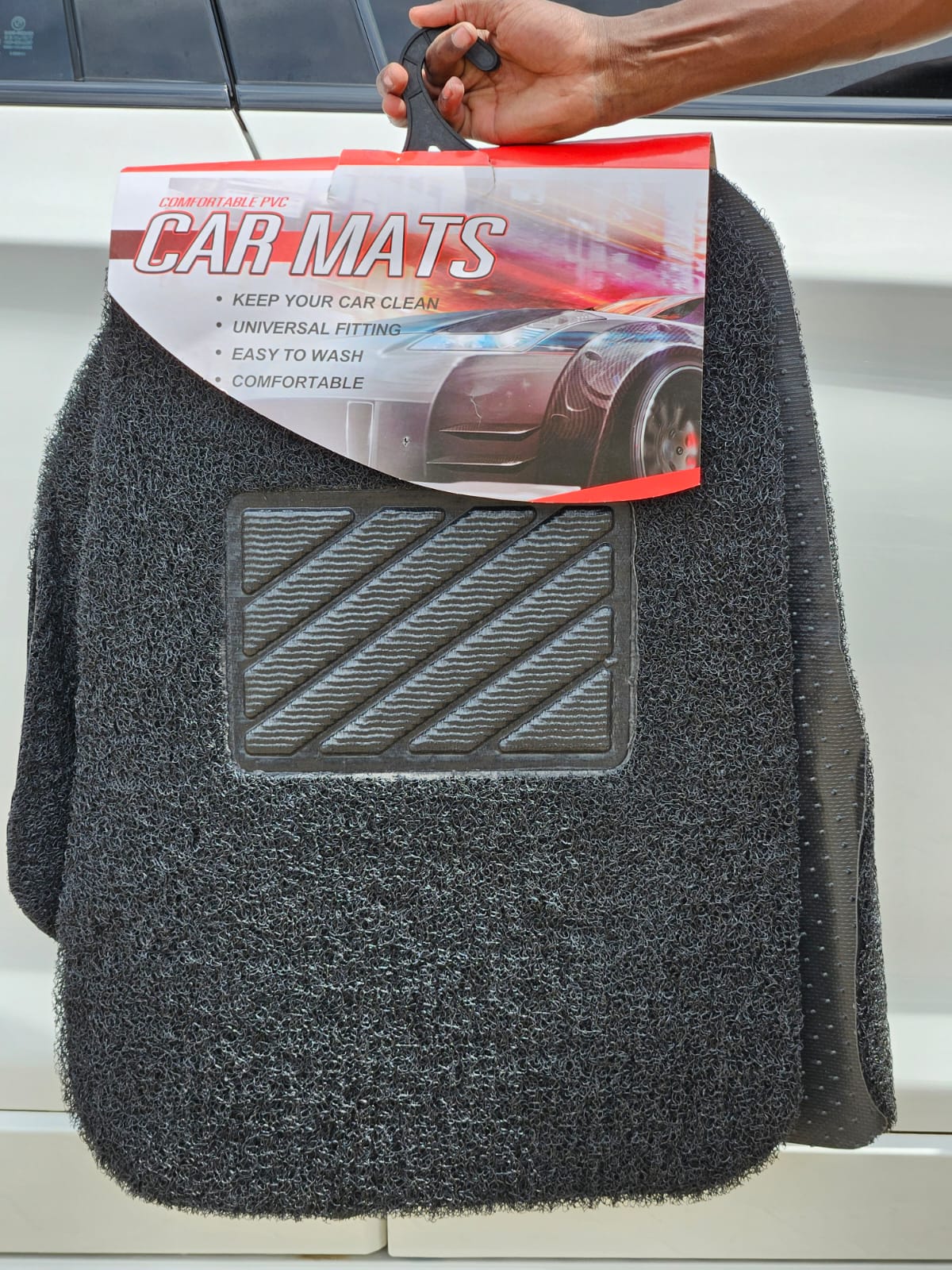 Comfortable pvc  5 seater car mats