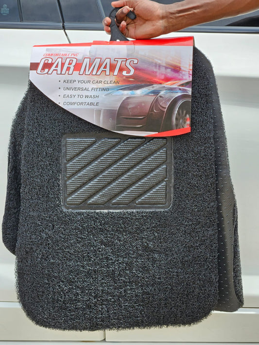 Comfortable pvc  5 seater car mats